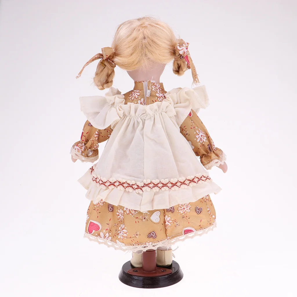 30cm  Porcelain Girl Doll People Figure Decoration Birthday Gifts