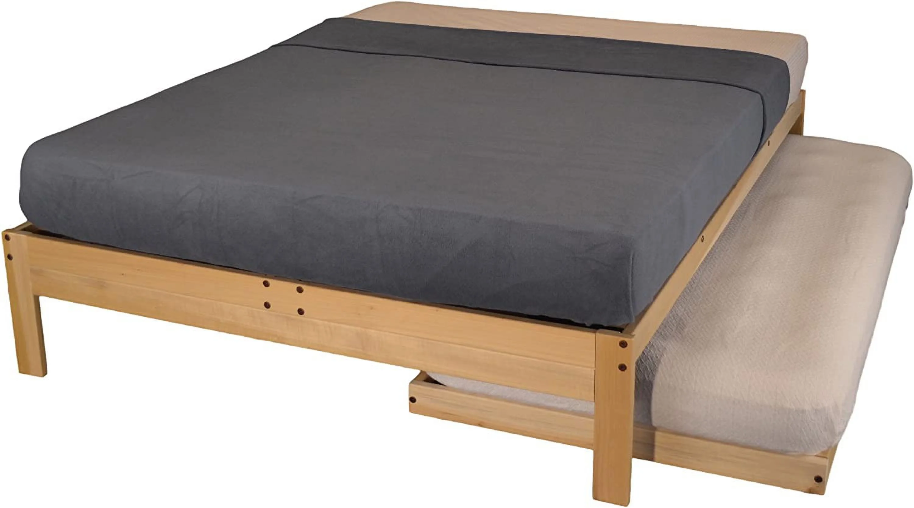 Twin Trundle, Natural Wood