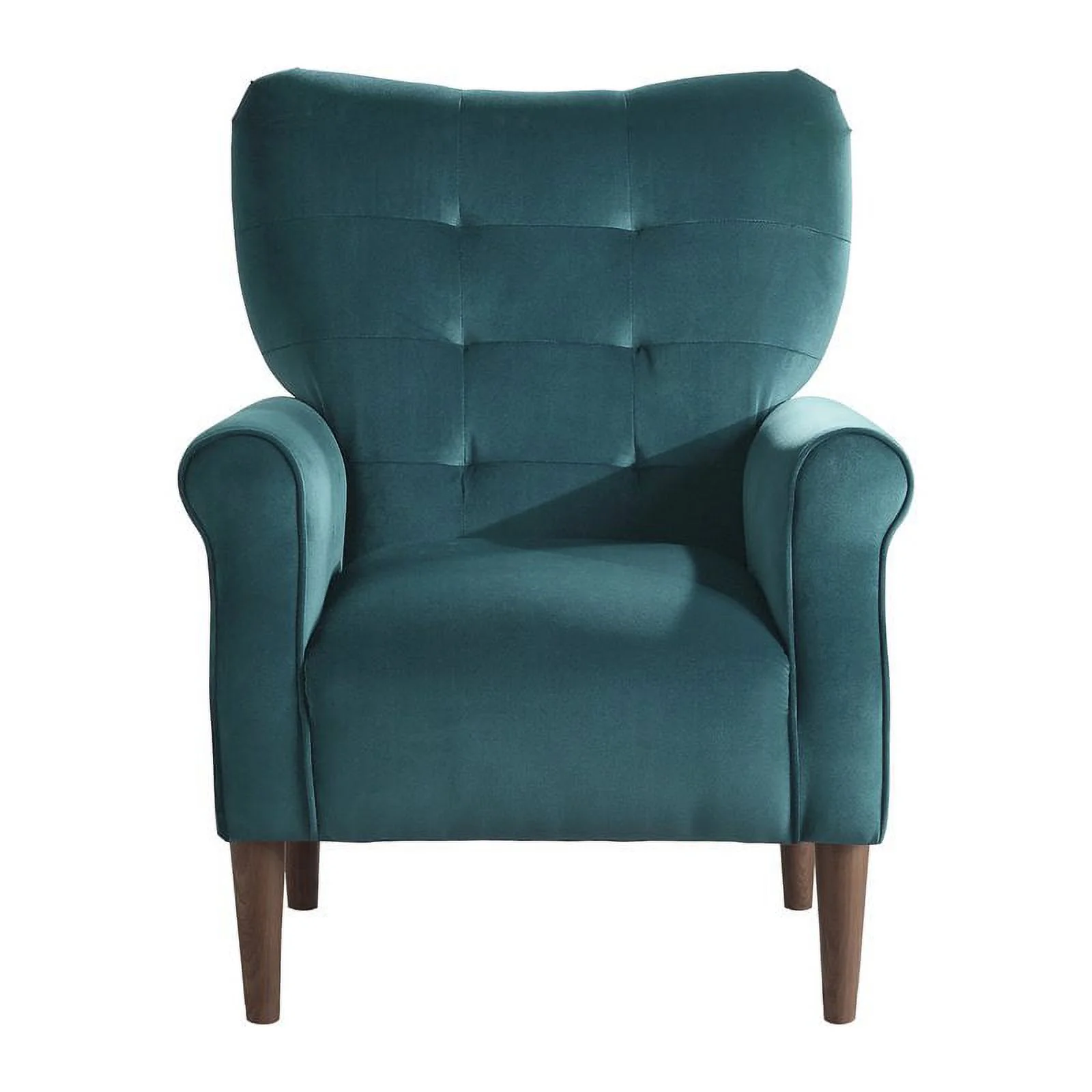Lexicon Kyrie Velvet Accent Chair in Teal