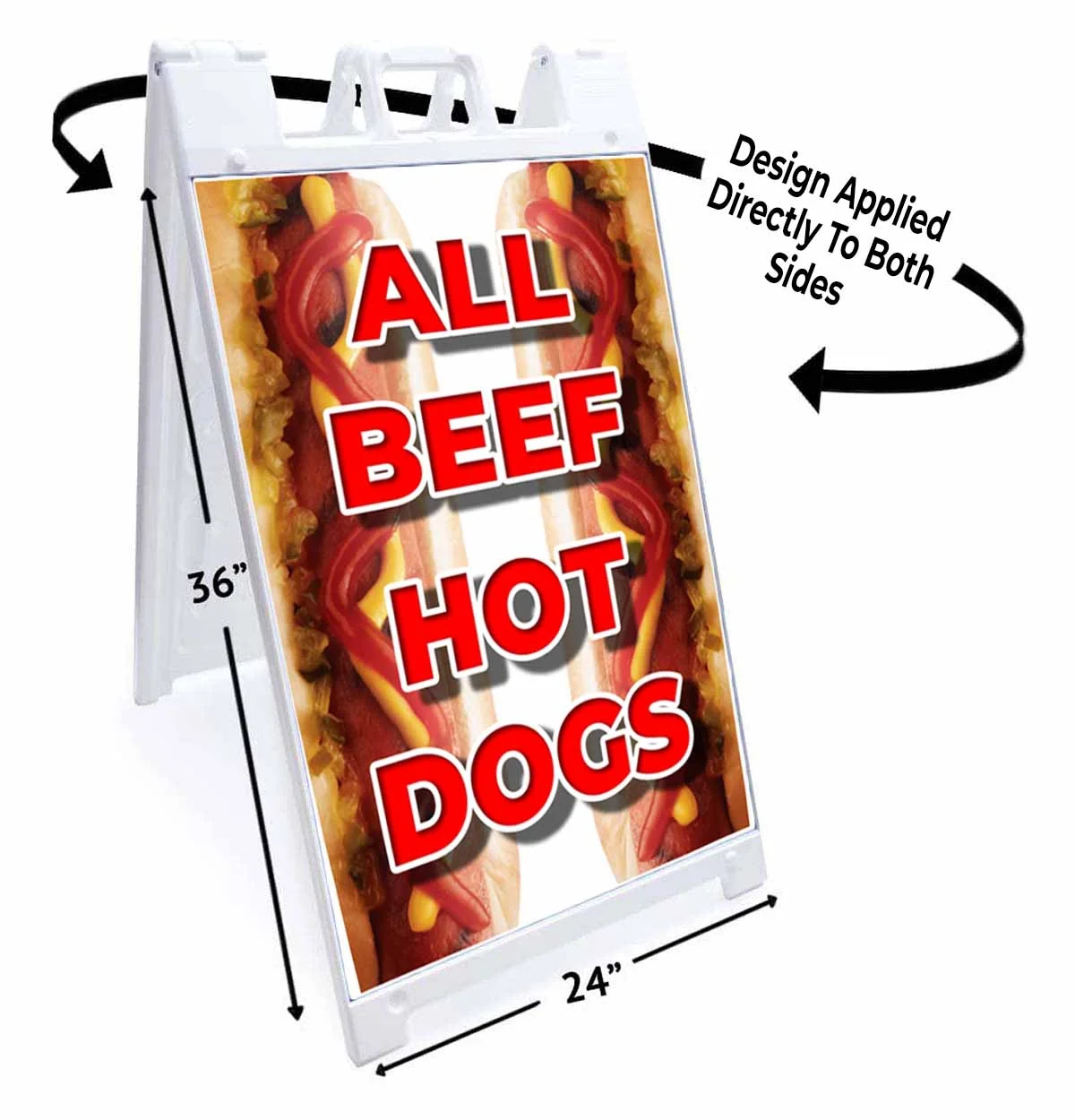 All Beef Hot Dogs (24
