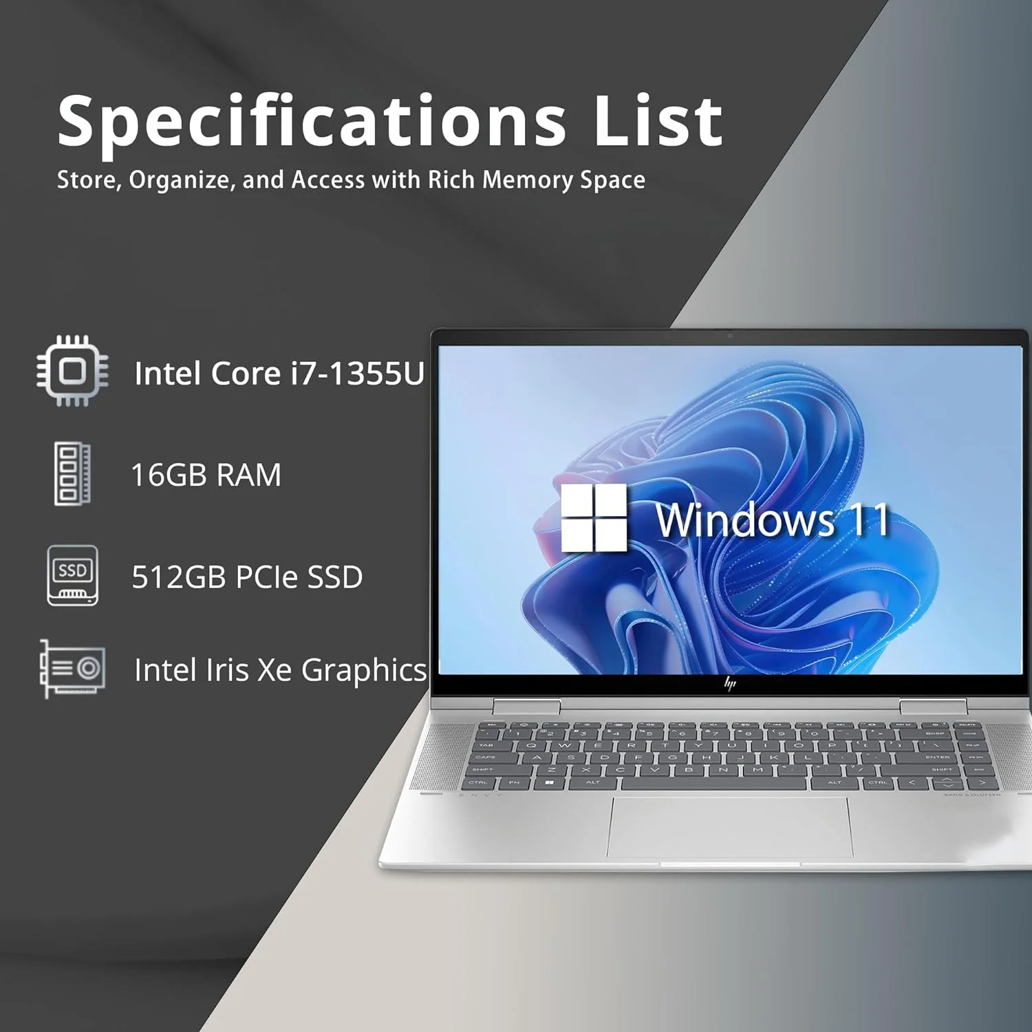 HP Envy x360 2-in-1 15.6