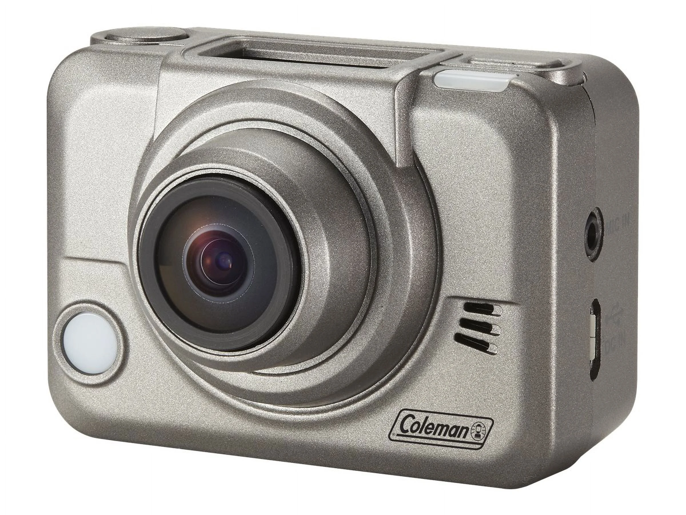 Coleman Bravo CX10WP Digital Camcorder, OLED Screen, Full HD, Silver