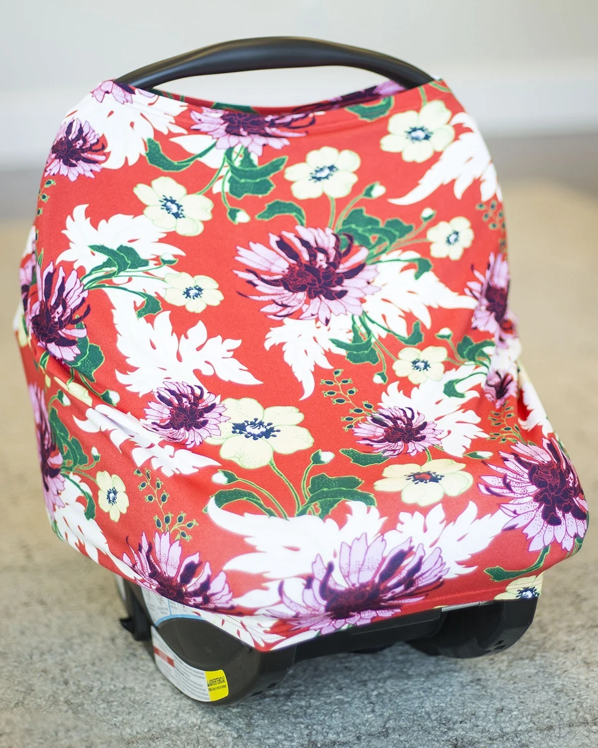 Carseat Canopy Baby Whole Caboodle Baby Car Seat Cover for Car Seat,5 pc, Jersey Strech Avery