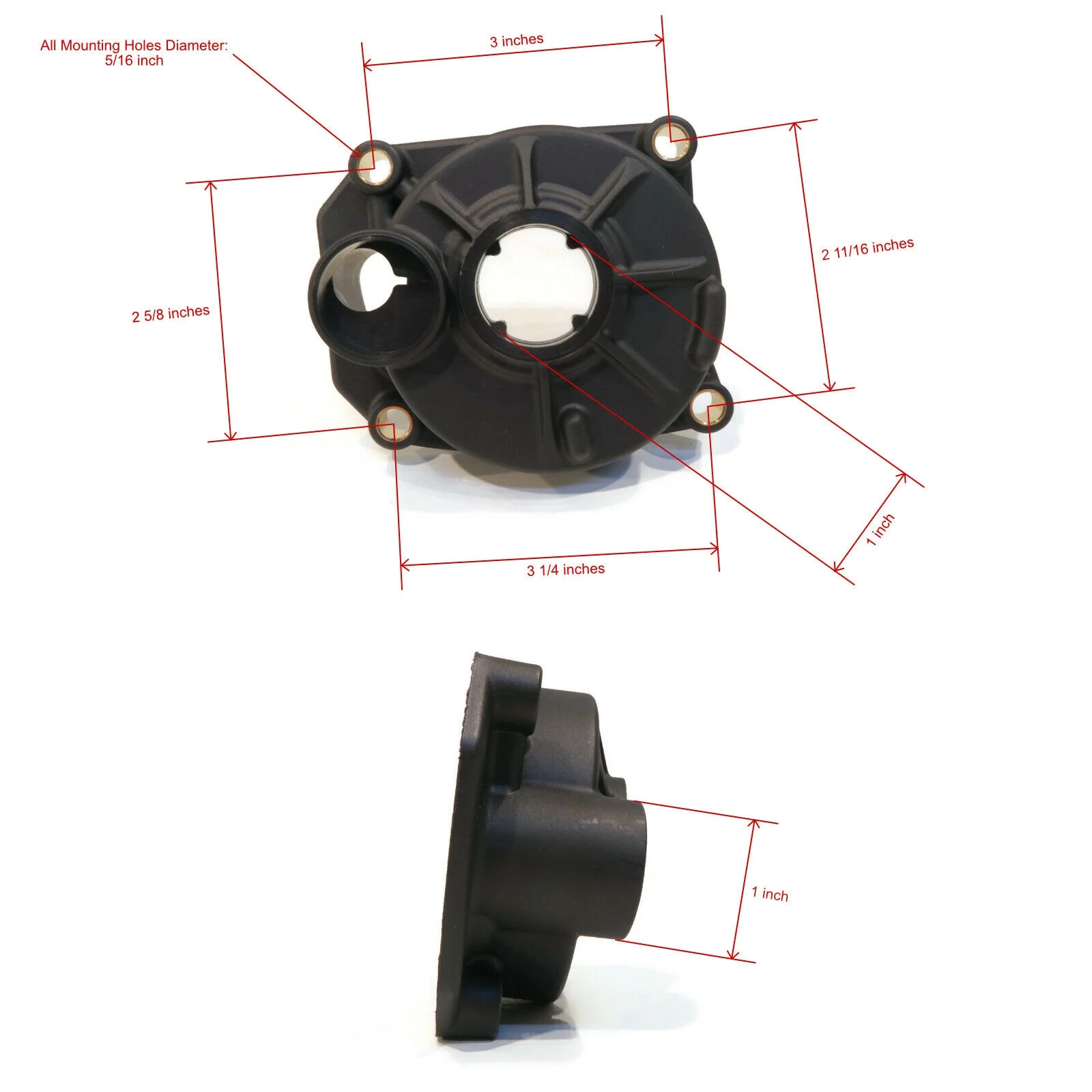 The ROP Shop | Water Pump Impeller Kit For 1995 Evinrude 45 HP E45RCEOD, E45RCLEOD Outboard