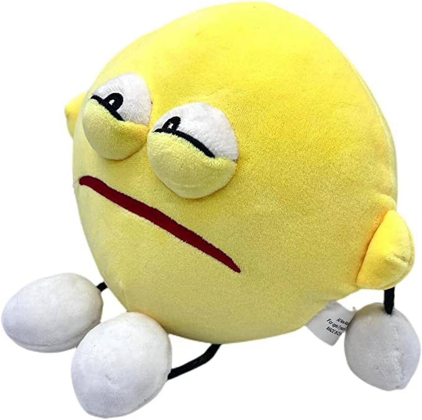 Shovelware Brain Game Plush,Fruit Weighted Stuffed Plush Toy,Cute Plushies for Fans Gift (Lemon)