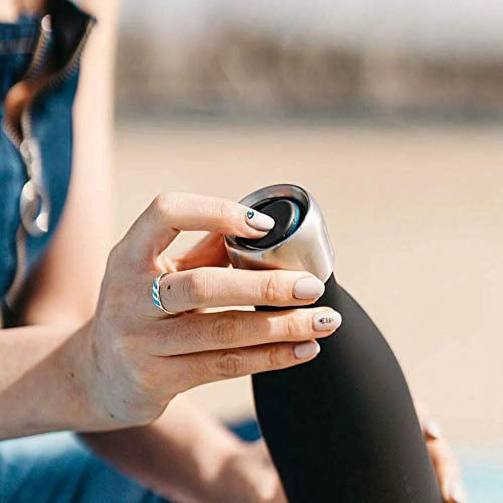 S'well Sports Cap, Fits 25oz Bottles, Silver