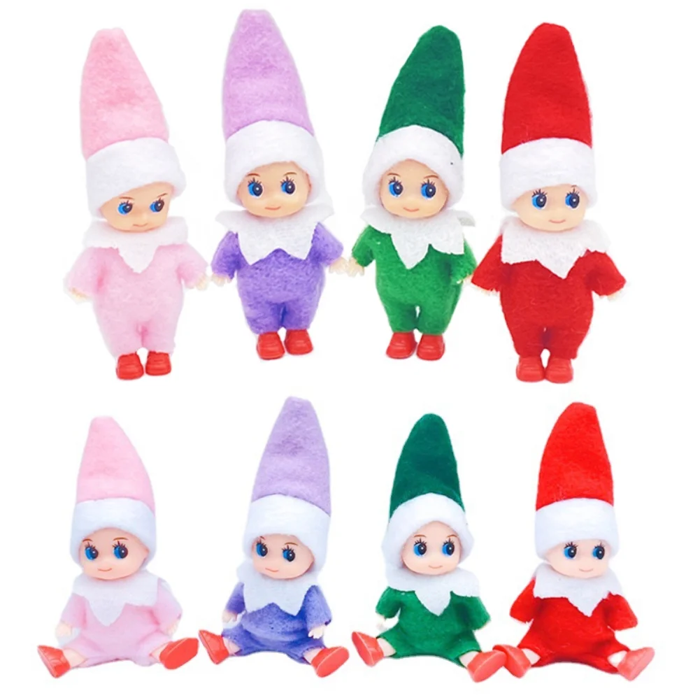 Christmas On The Shelf Naughty Elf Felt Doll Baby Toddler Elf Kids Toys Gift