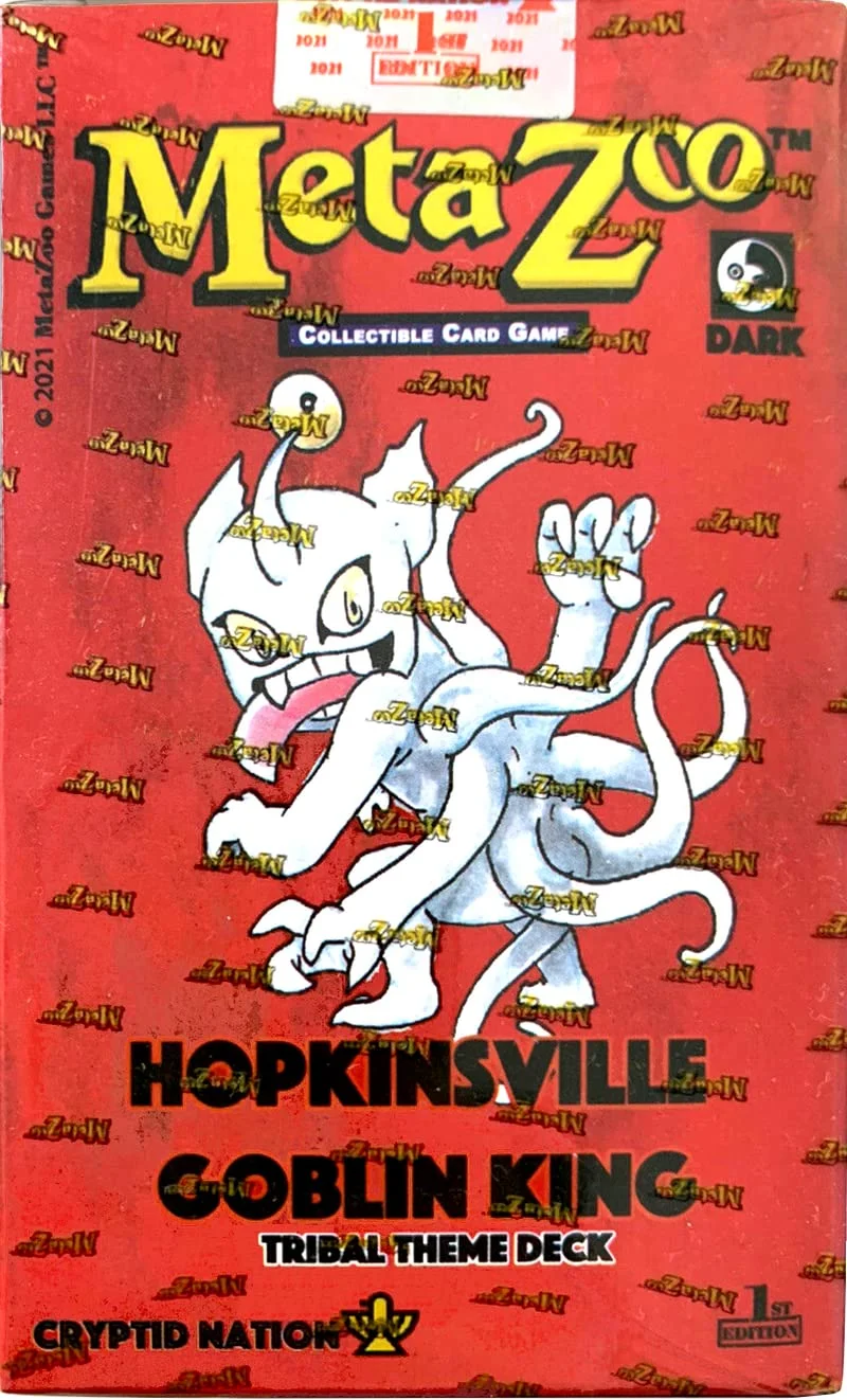 MetaZoo: Cryptid Nation 2E Tribal Theme Deck Hopkinsivlle Goblin King