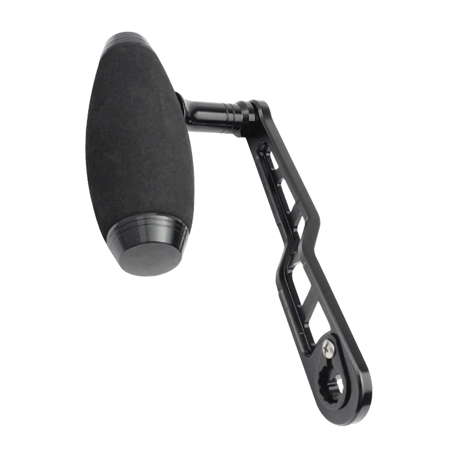 koolsoo Fishing Reel Handle Fishing Reel Parts Fishing Tackle Easy to Install Crank Handle Rocker Arm for Outside Fishing Accessories Black