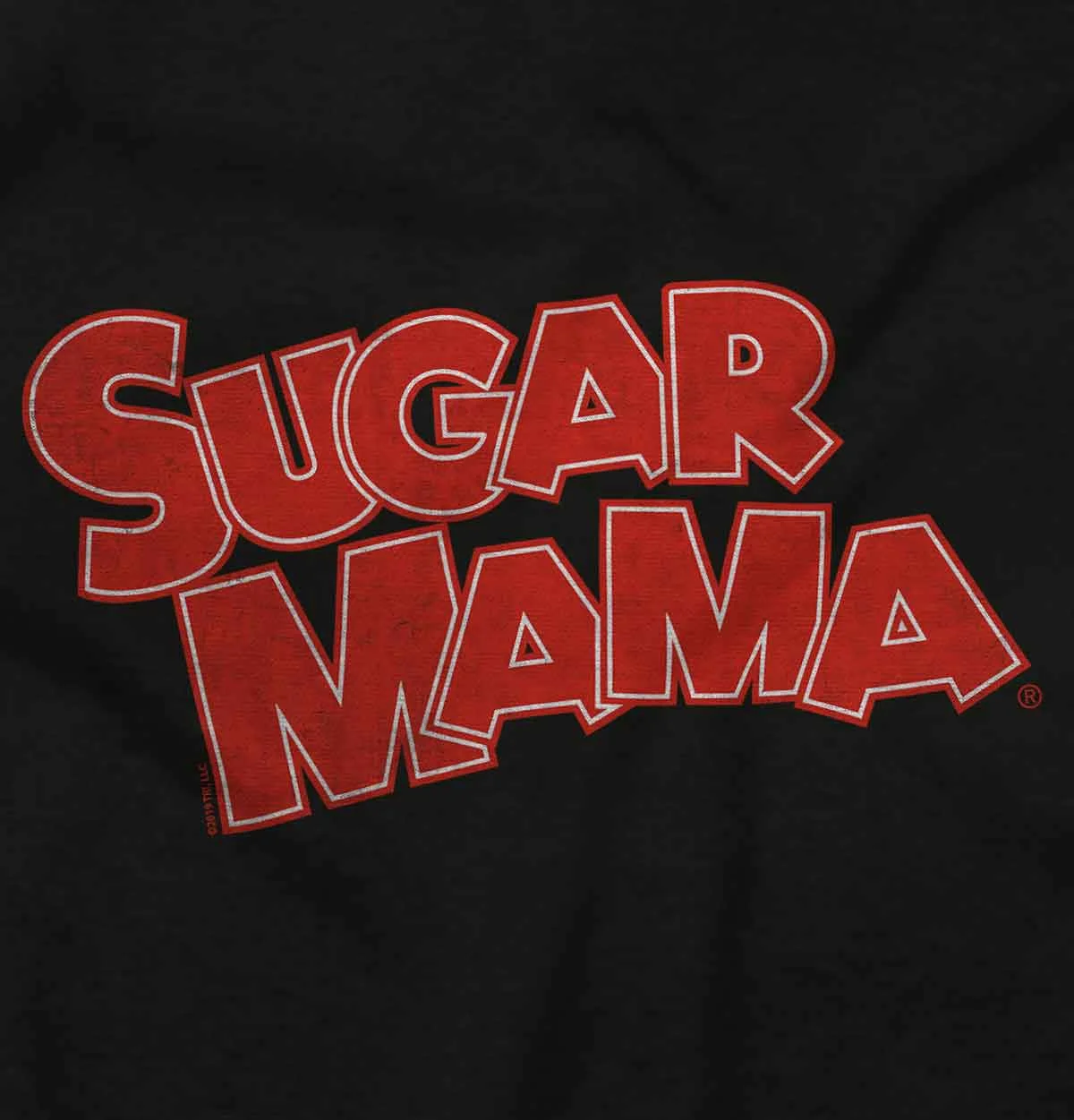 Vintage Retro Candy Sugar Mama Logo Tank Top Tee Shirt Women Brisco Brands S