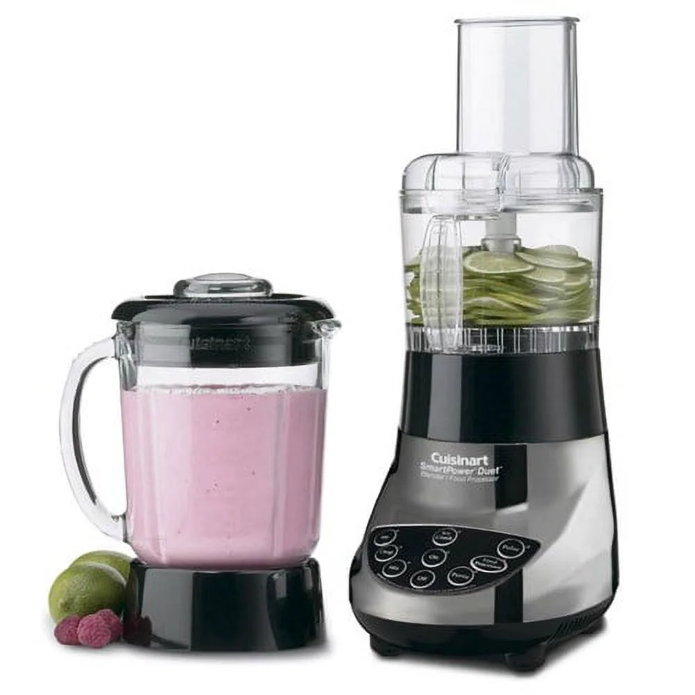 Duet Blender/Food Processor Brushed Chrome Duet Blender or Food Processor Brushed Chrome