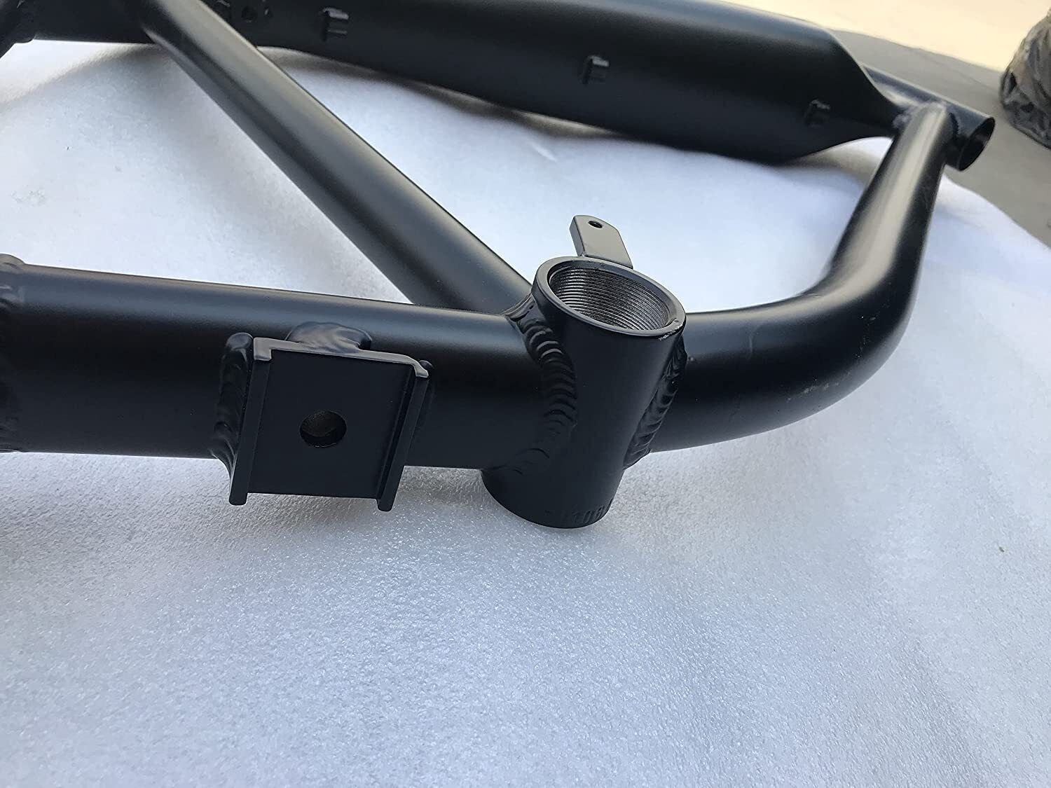 DONSP1986 Black Felt Faker Gas Bike Frame 3.4L Fuel Tank Frame-Motorized Bicycle