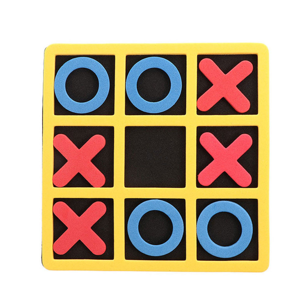 Foam Tic-Tac-Toe Mini Board Game Bright Color Classic Interactive Game Toy for Festival Birthday Party Favors
