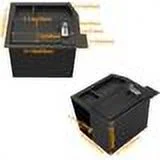 KOJEM Center Console Gun Safe Storage Box Vault Compatible with 2007 - 2013 Toyota Tundra, 2008 - 2021 Toyota Sequoia