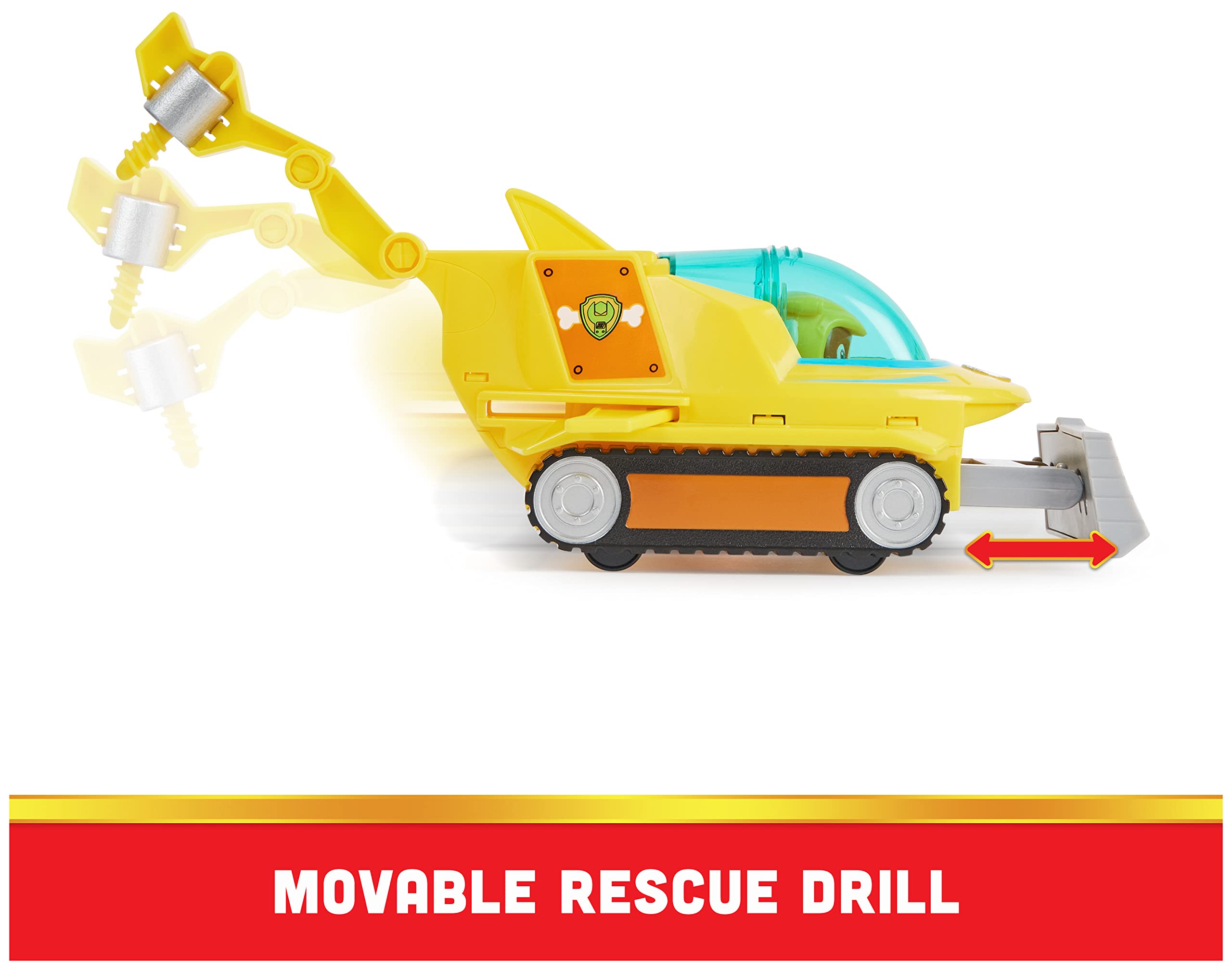 Paw Patrol Aqua Pups Rubble's Hammerhead Vehicle (Boxed)