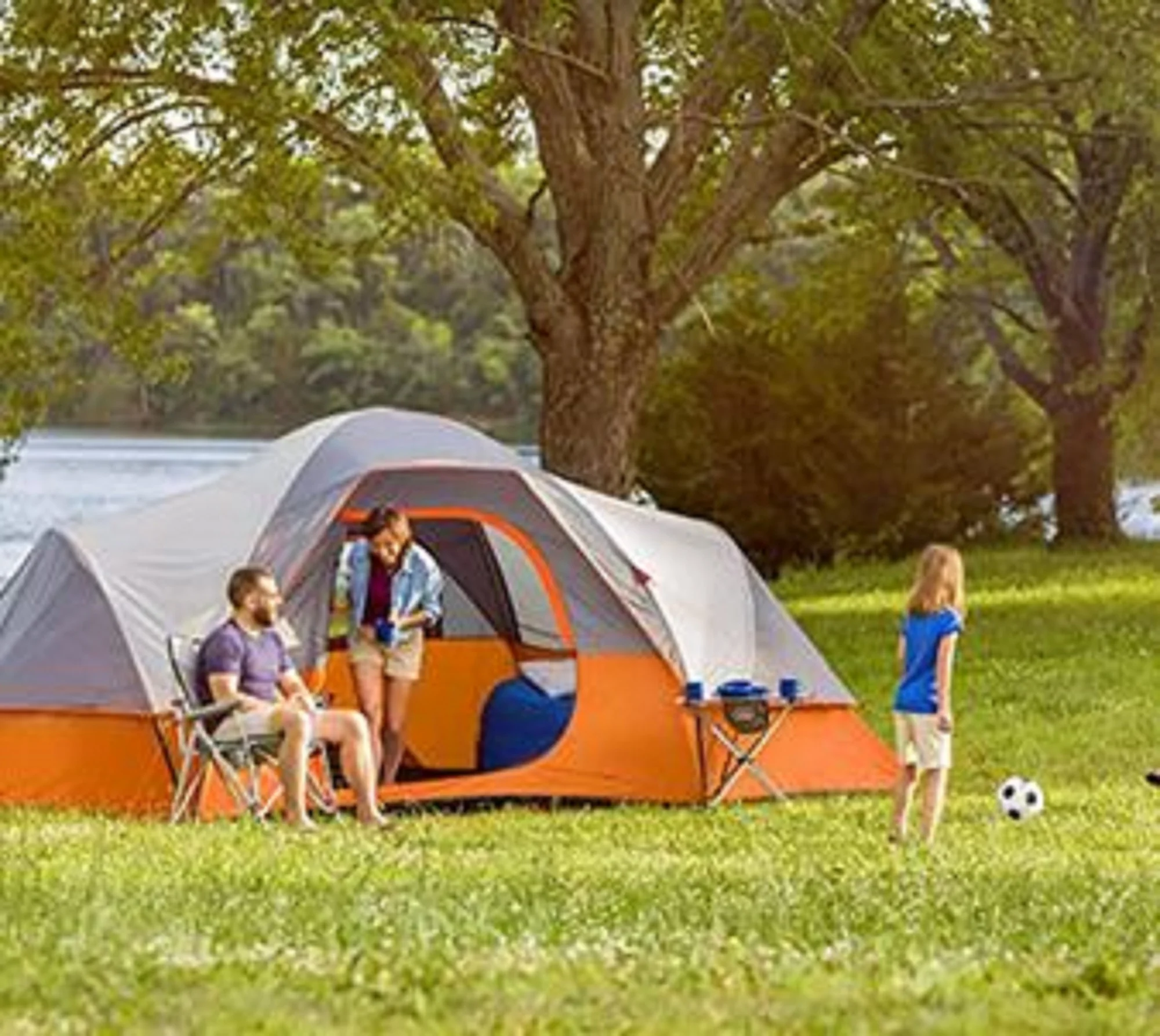 9 Person 3 Season - Appalachian Mountain Tent - Orange