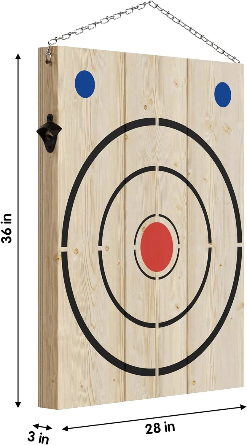 LIHONG Axe Throwing Target Board for Axe Throwing Game I Wooden Shooting Targets for and Hatchets I Made in The USA