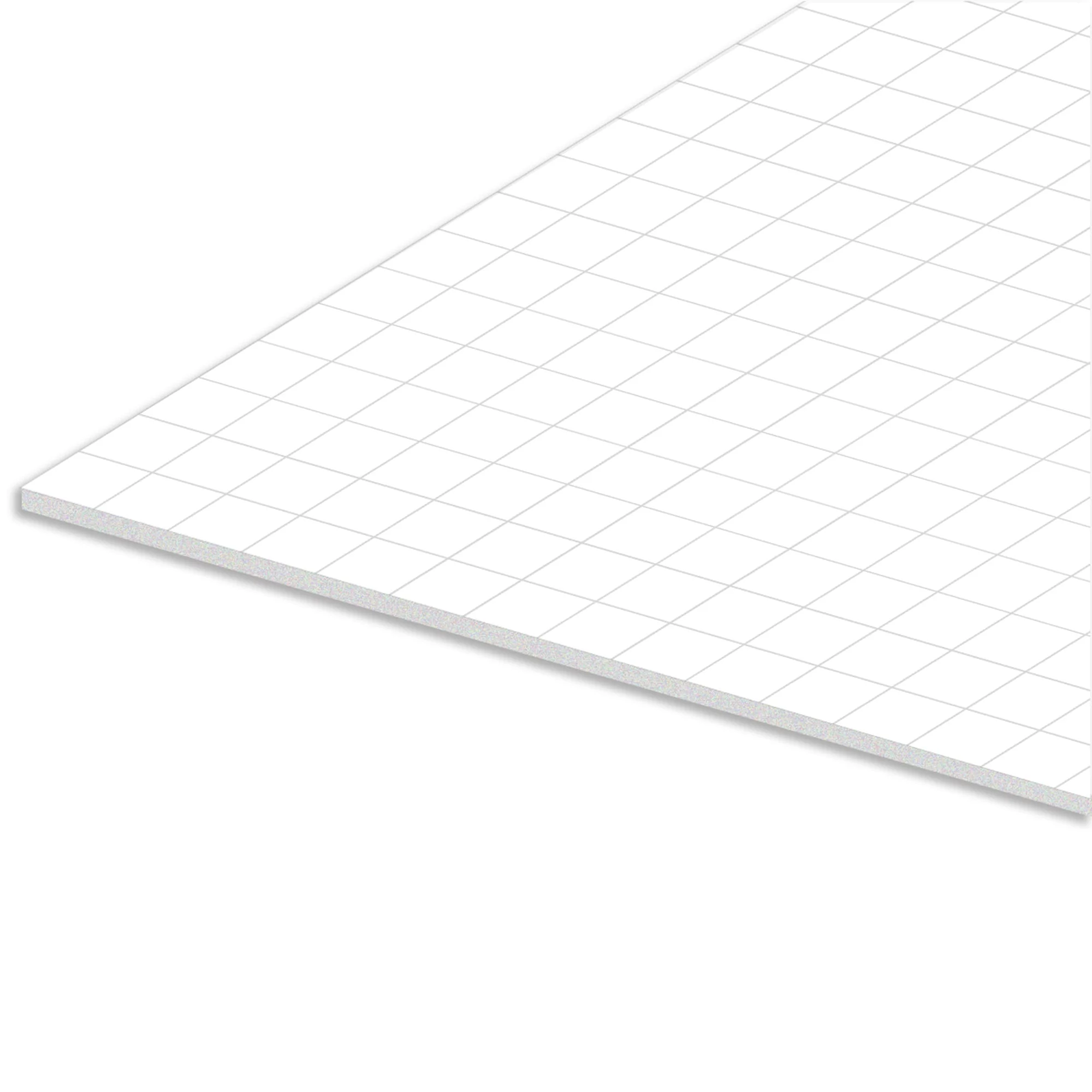 Office Depot Vanishing Grid Presentation Tri-Fold Foam Board, 22in. x 28in., White, 12080