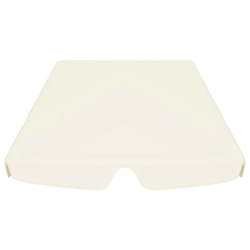 Replacement Canopy for Garden Swing Cream 74