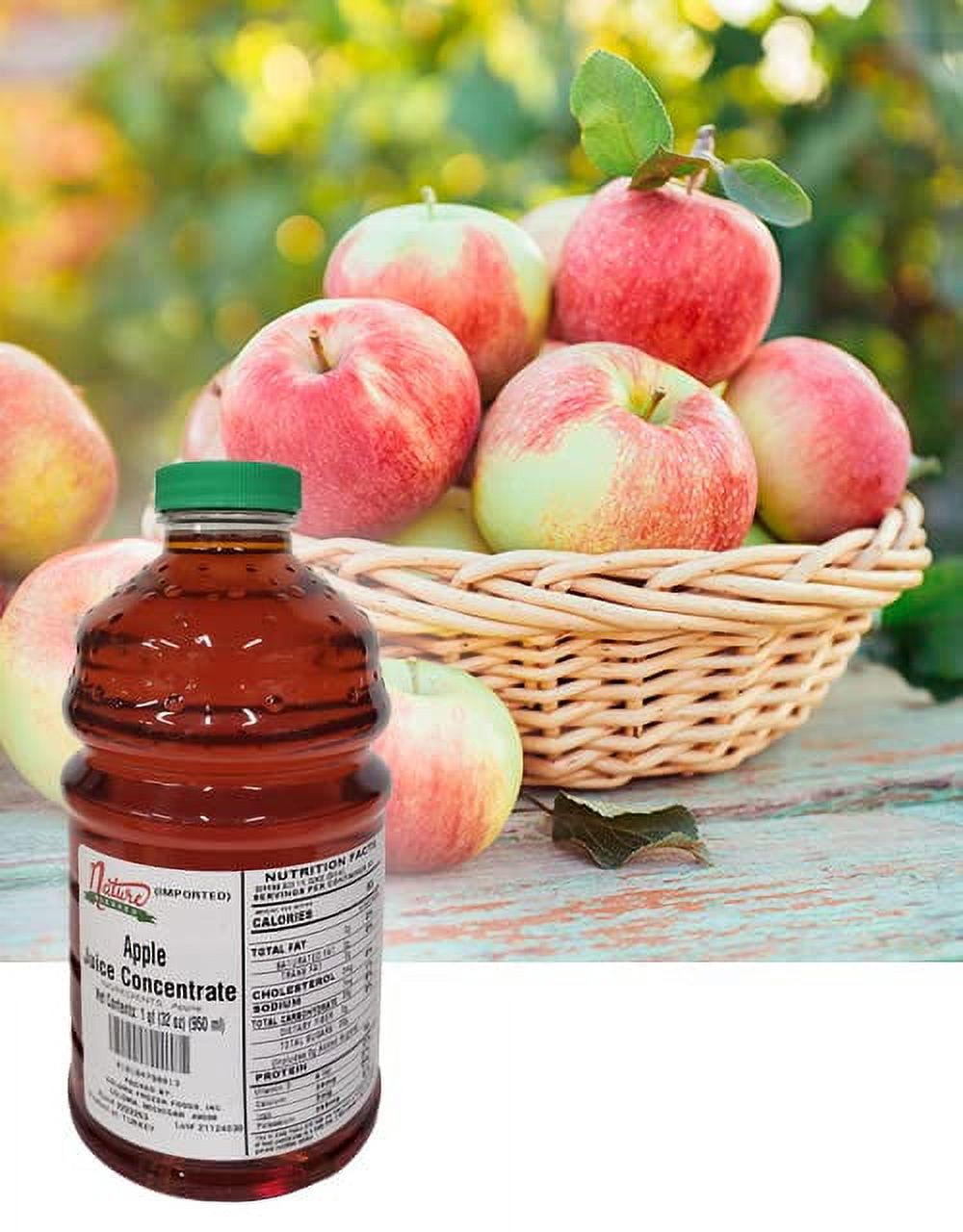 Pure Fruit Juice Concentrate (Imported From Europe) - 2 Quarts (2/32 Fl Oz Bottles), Applications: Home Wine Making, Brewing, Mead, Distilling, Hard Cider, Smoothies