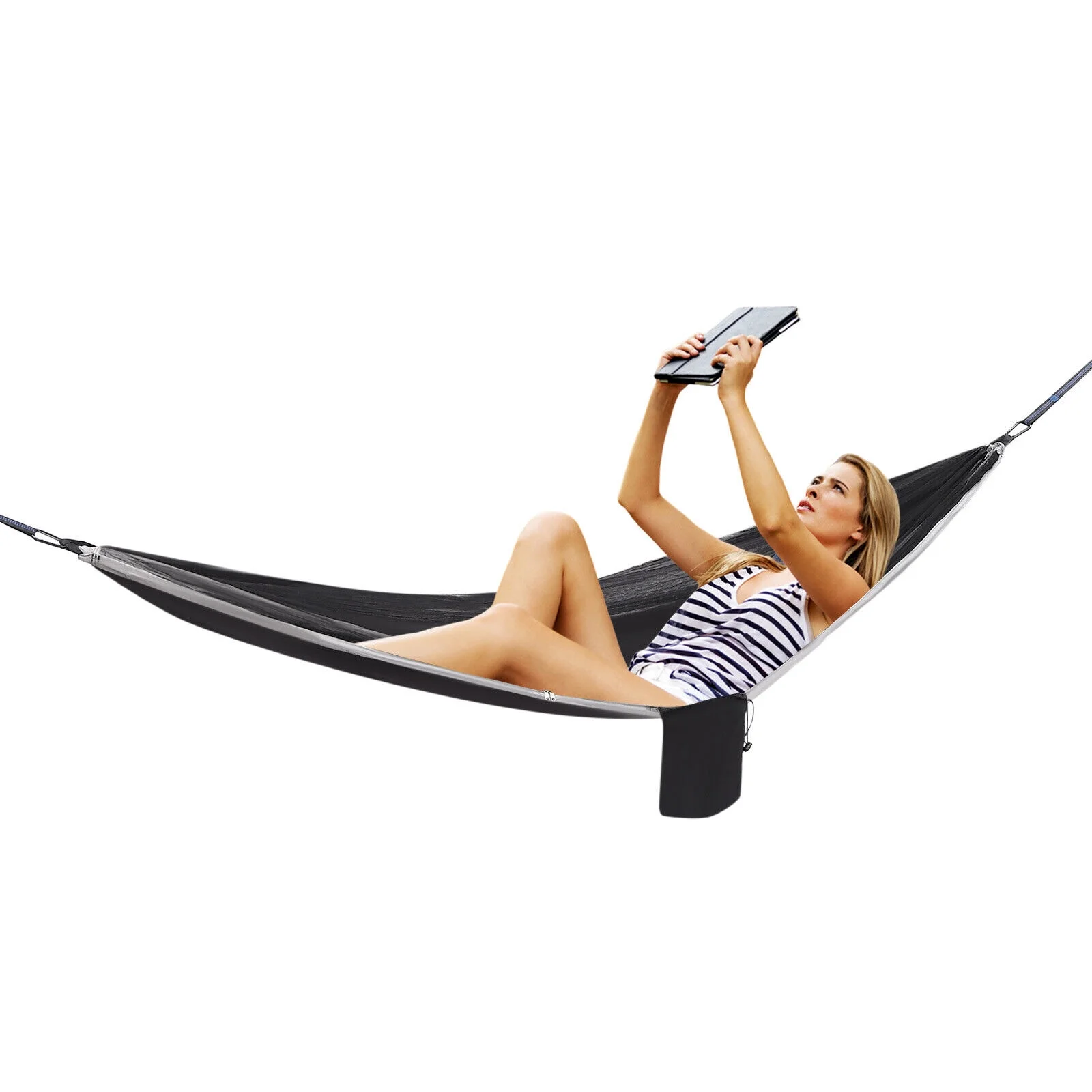 9.5*4.5 ft Waterproof Tent Hammock Rain Fly Tarpaulin Shelter Camping Hiking Equipment