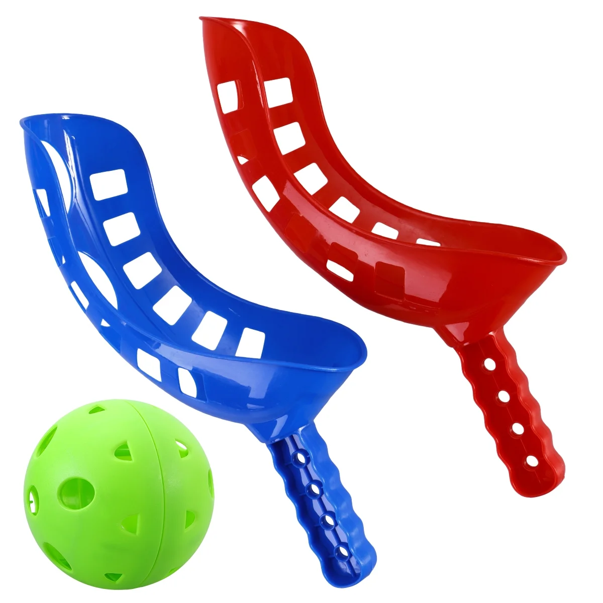 Tinksky Scoop Ball Game Scoop Toss & Catch Set Outdoor Sports Beach Game for Kids (Random Color)