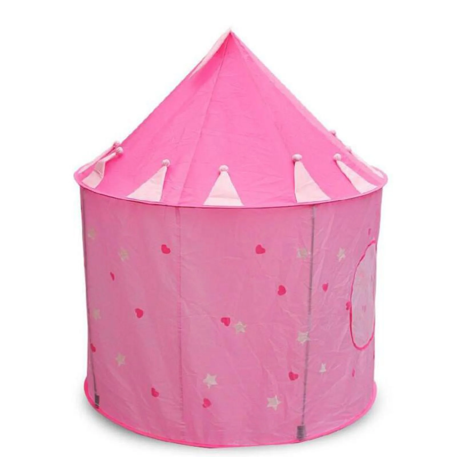 Kids Children Indoor Outdoor Up Pink Princess Castle Play Tent House Toy