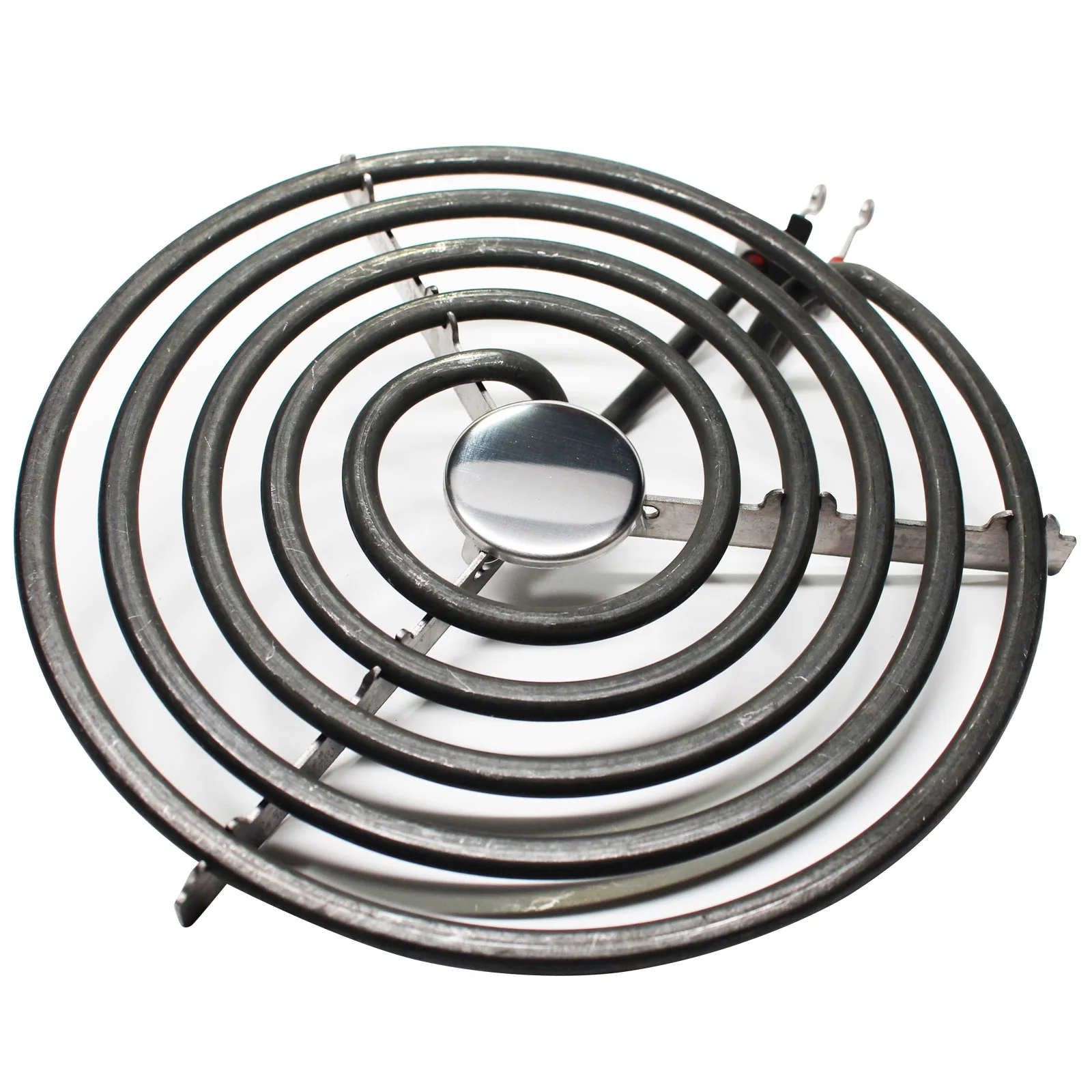 2-Pack Replacement for Whirlpool YKERI204PB2 8 inch 5 Turns & 6 inch 4 Turns Surface Burner Elements - Compatible with Whirlpool 9761345 & 660532 Heating Element for Range, Stove & Cooktop