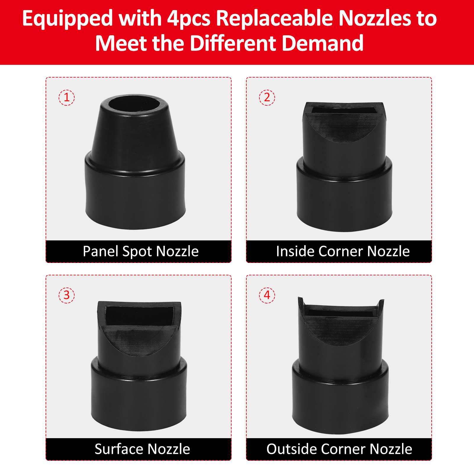 Walmeck Sand Blaster,Sand Blaster Sand Sandblaster Nozzle Sandblaster Nozzle Rust Abrasive Sand Rust Remove Abrasive Kit QISUO HAVOU Blaster SIUKE Sand