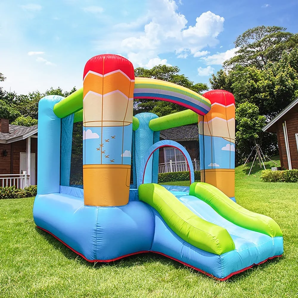 Kangaroo Hoppers Inflatable Bouce House for Backyard with Blower