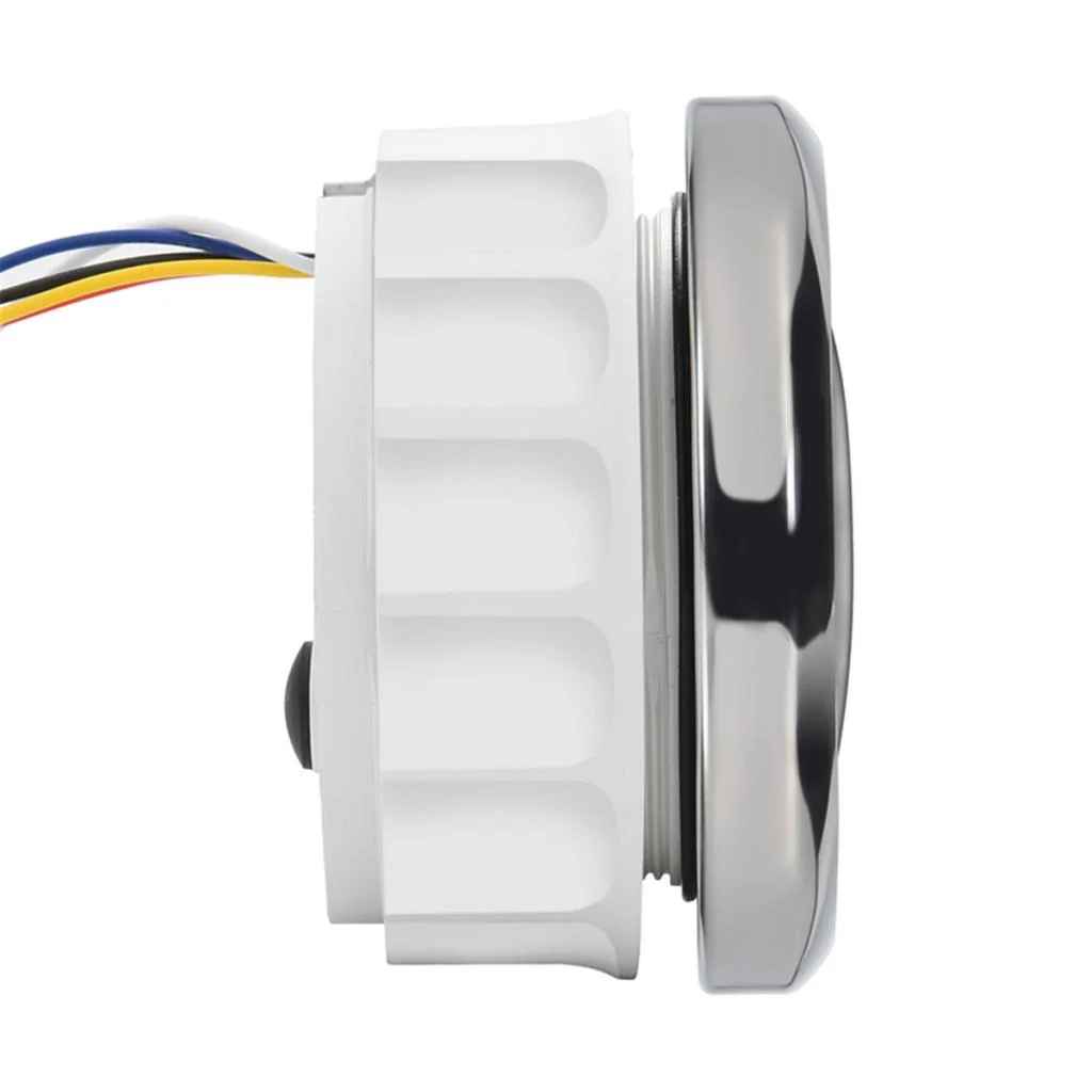 Marine Boat meter Gauge LCD Hour Meter 8-32V 8000 RPM 85mm White