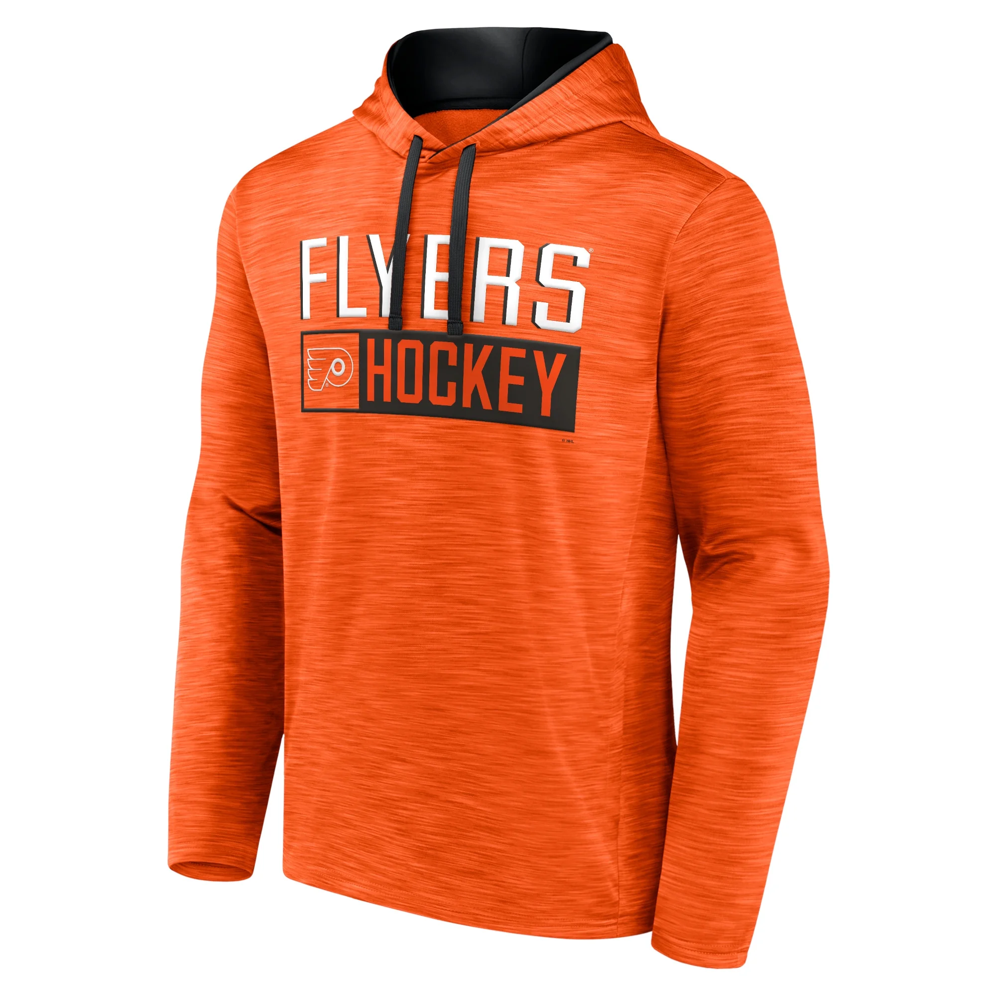Men's Fanatics Branded Heather Orange Philadelphia Flyers Close Shave Pullover Hoodie