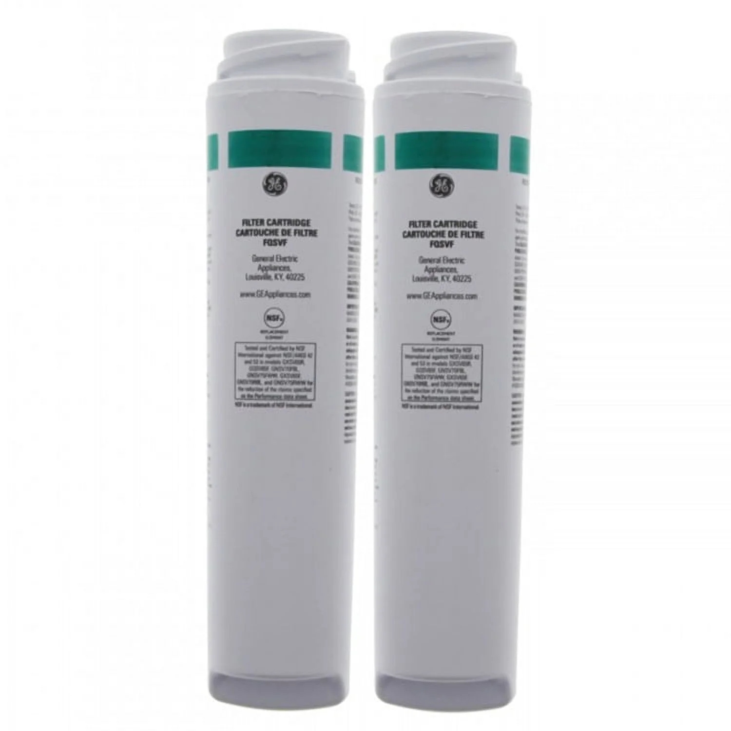 ForeverPRO FQSVF Ds T&L Voc/Ld/Cys Water Filter Set (2) for GE Appliance