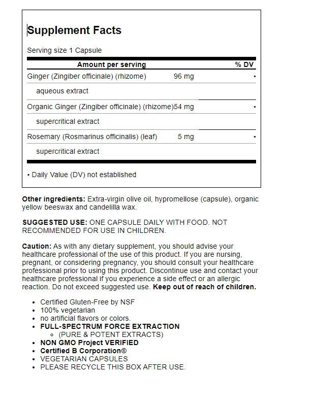 New Chapter Ginger Force®, 60 Ct