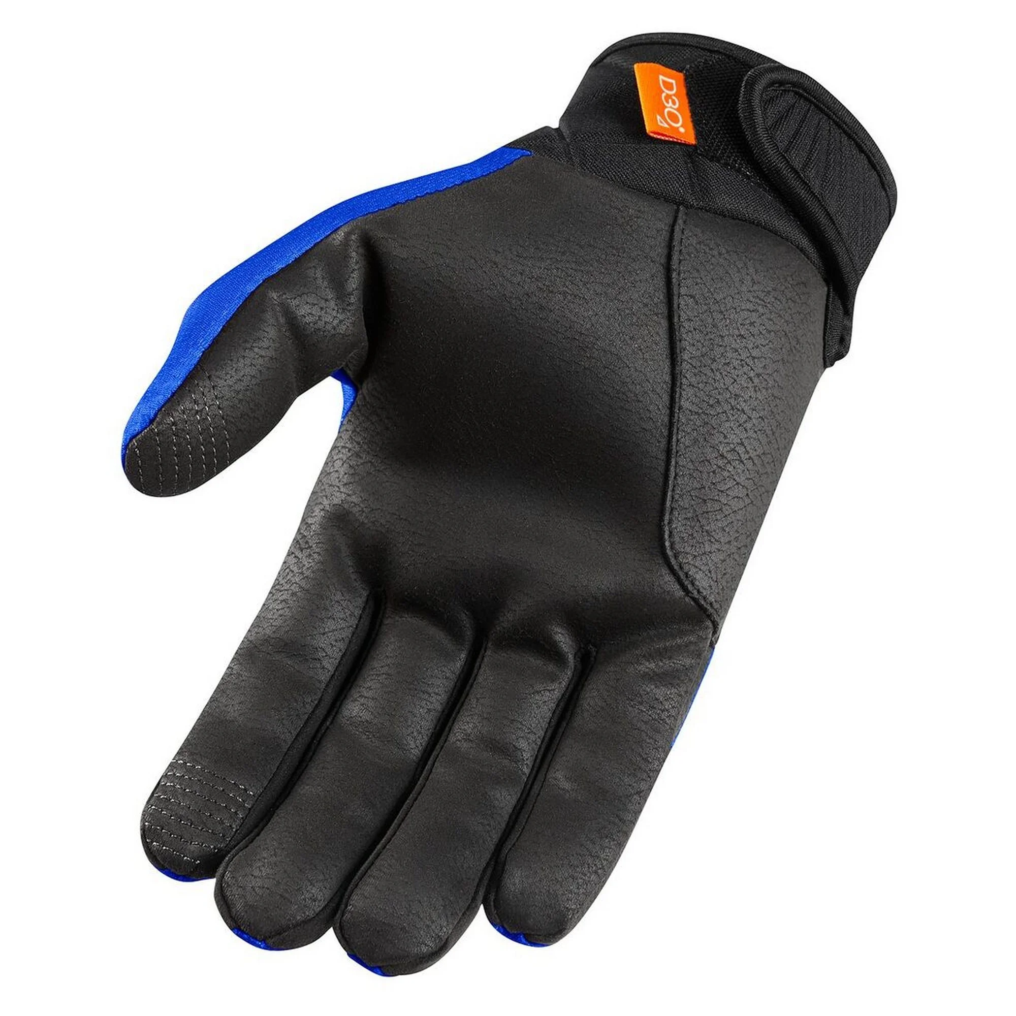 Icon Anthem 2 CE Mens Textile Motorcycle Gloves Blue MD