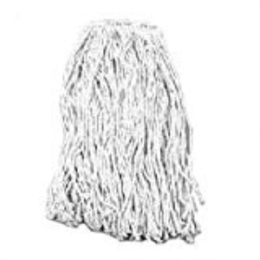 Zephyr Z-Ray 10620 Mop Head, 20 oz Headband, Synthetic, White