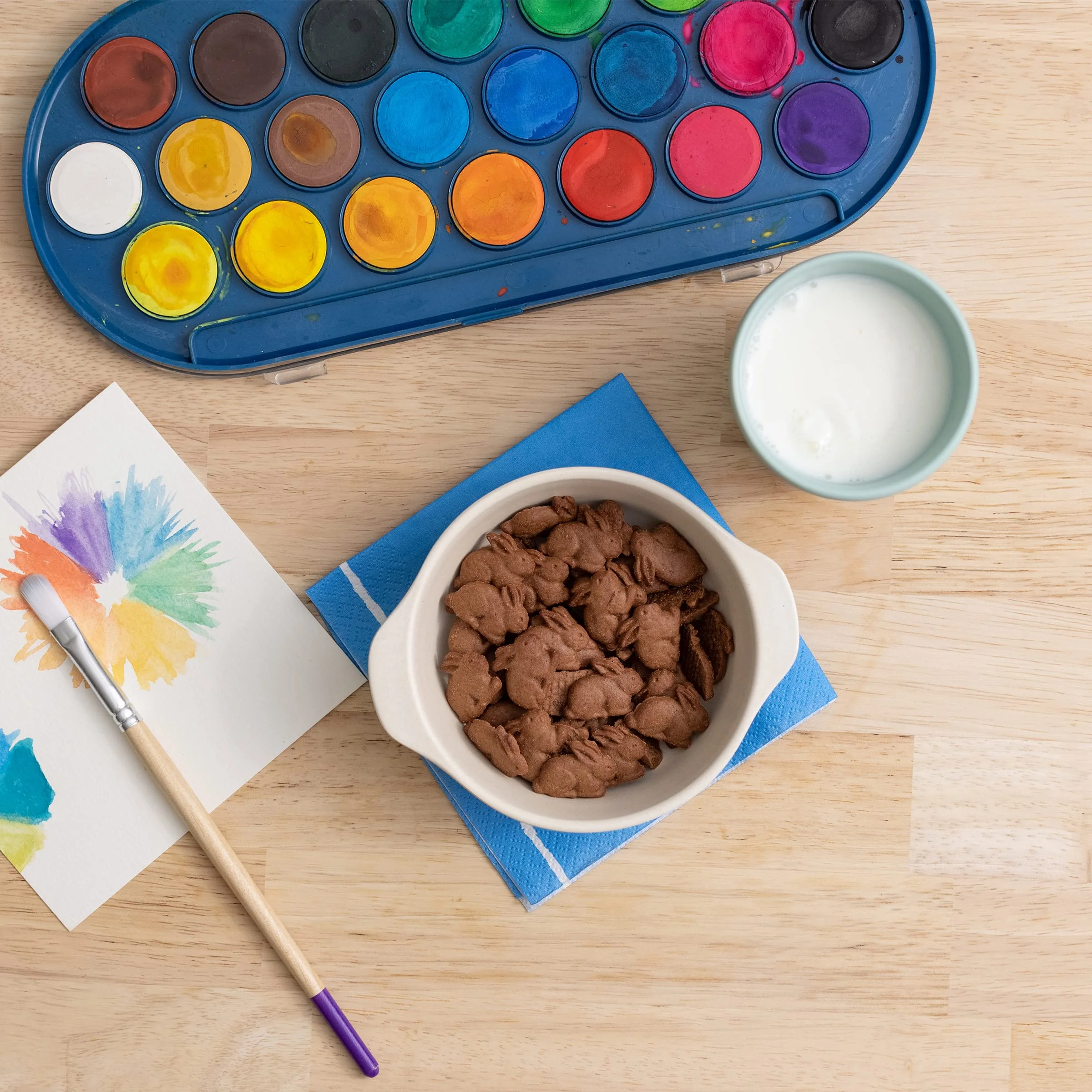 Annie's Organic Chocolate Bunny Graham Snacks, 7.5 oz. Box (Pack of 12)