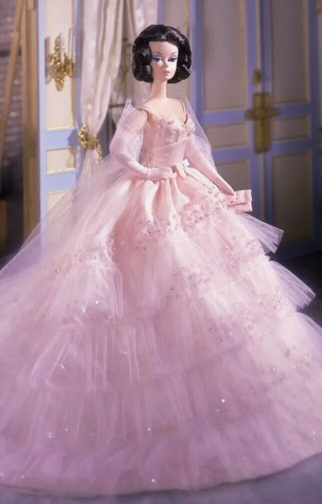 Barbie Fashion Model Collection In The Pink Genuine Silkstone Doll Mattel 27683