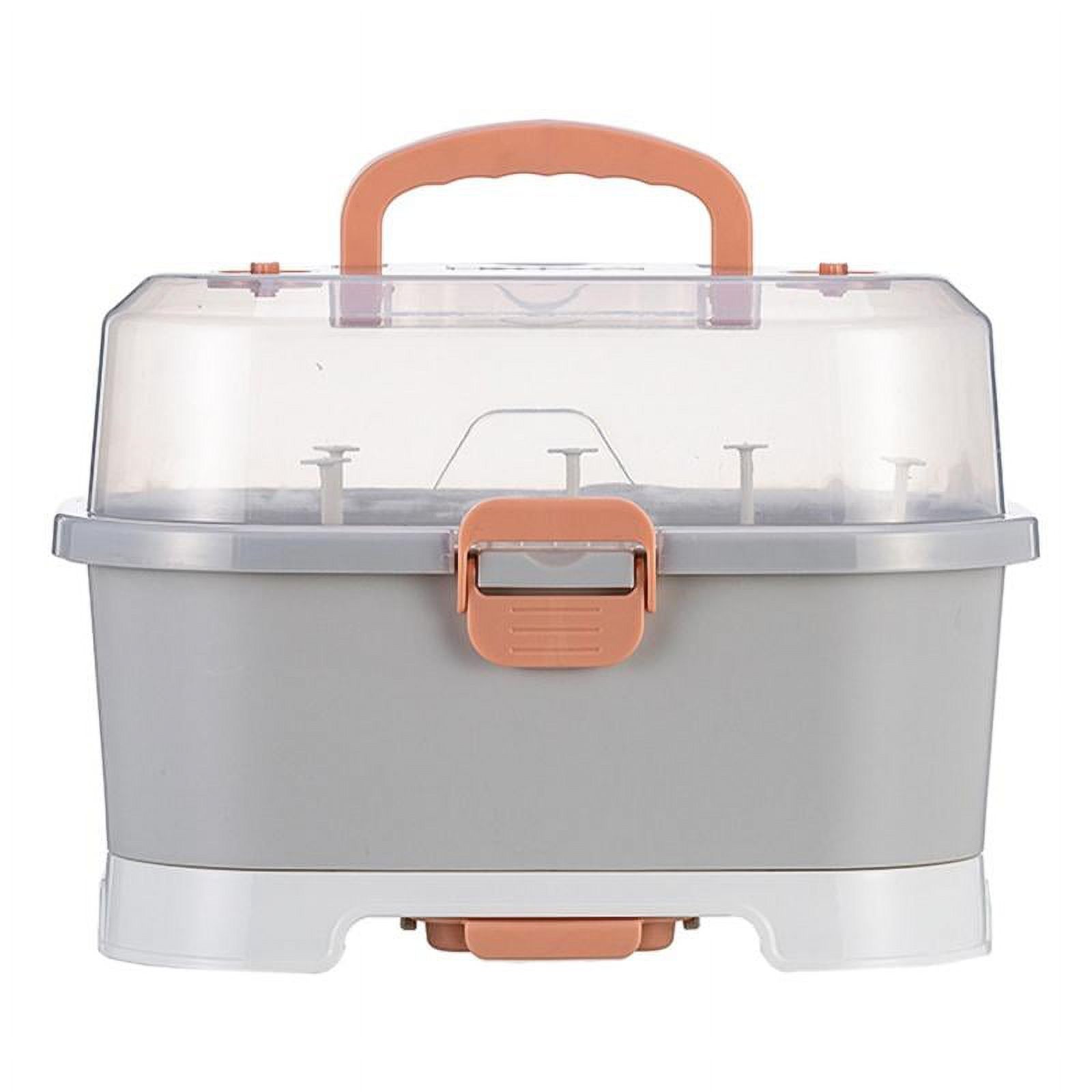 Baby Bottle Drying Rack with Drainer Tray, Nursing Bottle Dryer Holder for Bottles, Cups, Pump and Feeding Bottles Accessories -