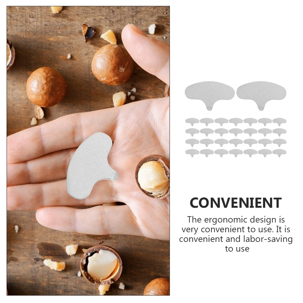 30pcs Miniature Macadamia Nut Openers Walnut Openers Portable Walnut Opener Iron Nut Sheller