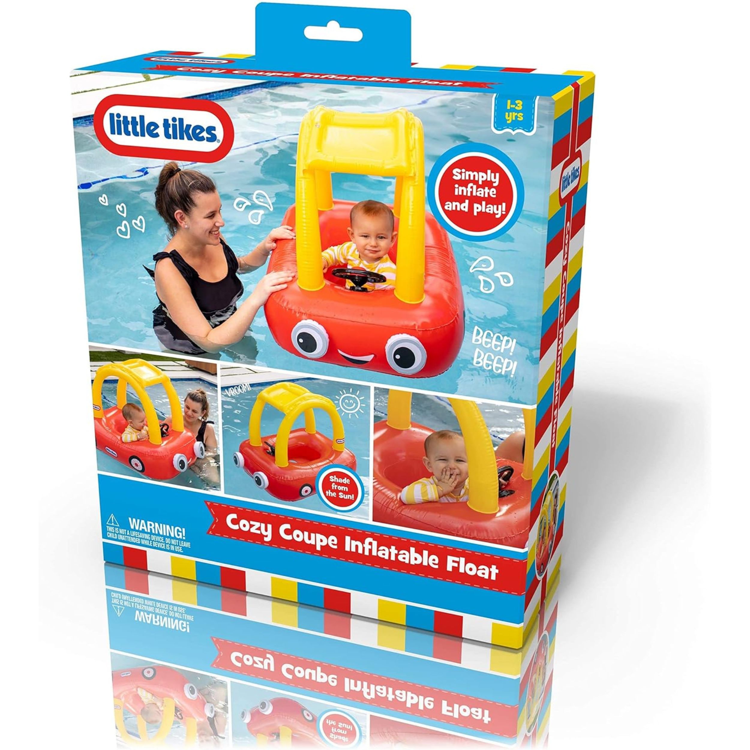 Little Tikes Cozy Coupe Inflatable Pool Float