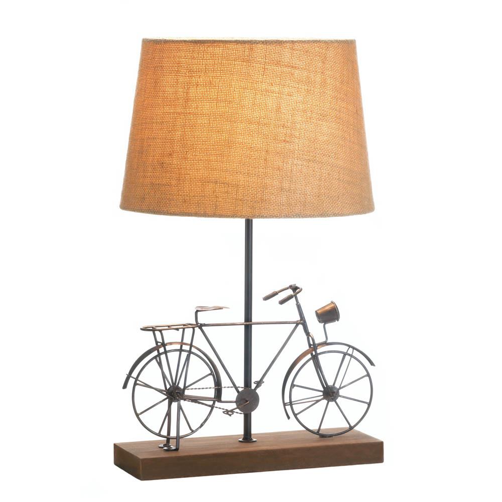 OLD-FASHION BICYCLE TABLE LAMP