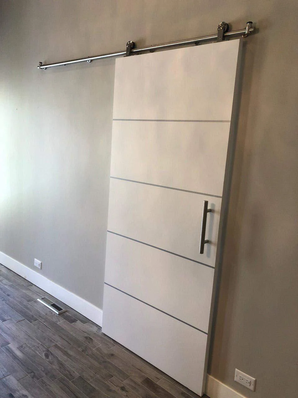 Panel Eco-Veneer White Slab 30x96