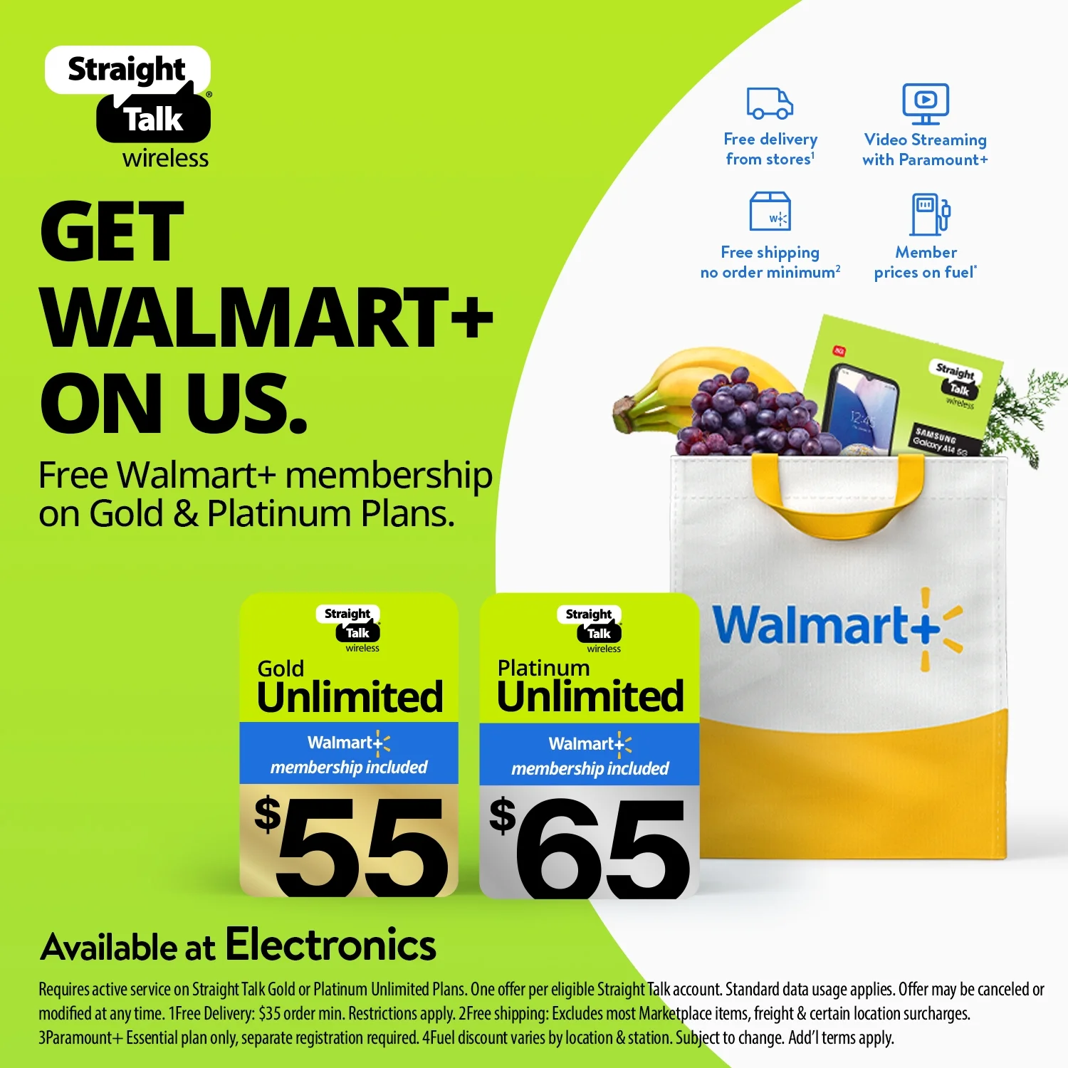 Straight Talk Samsung Galaxy A23, 5G, 64GB, 4GB Ram, Black - Prepaid Smartphone [Locked to Straight Talk]