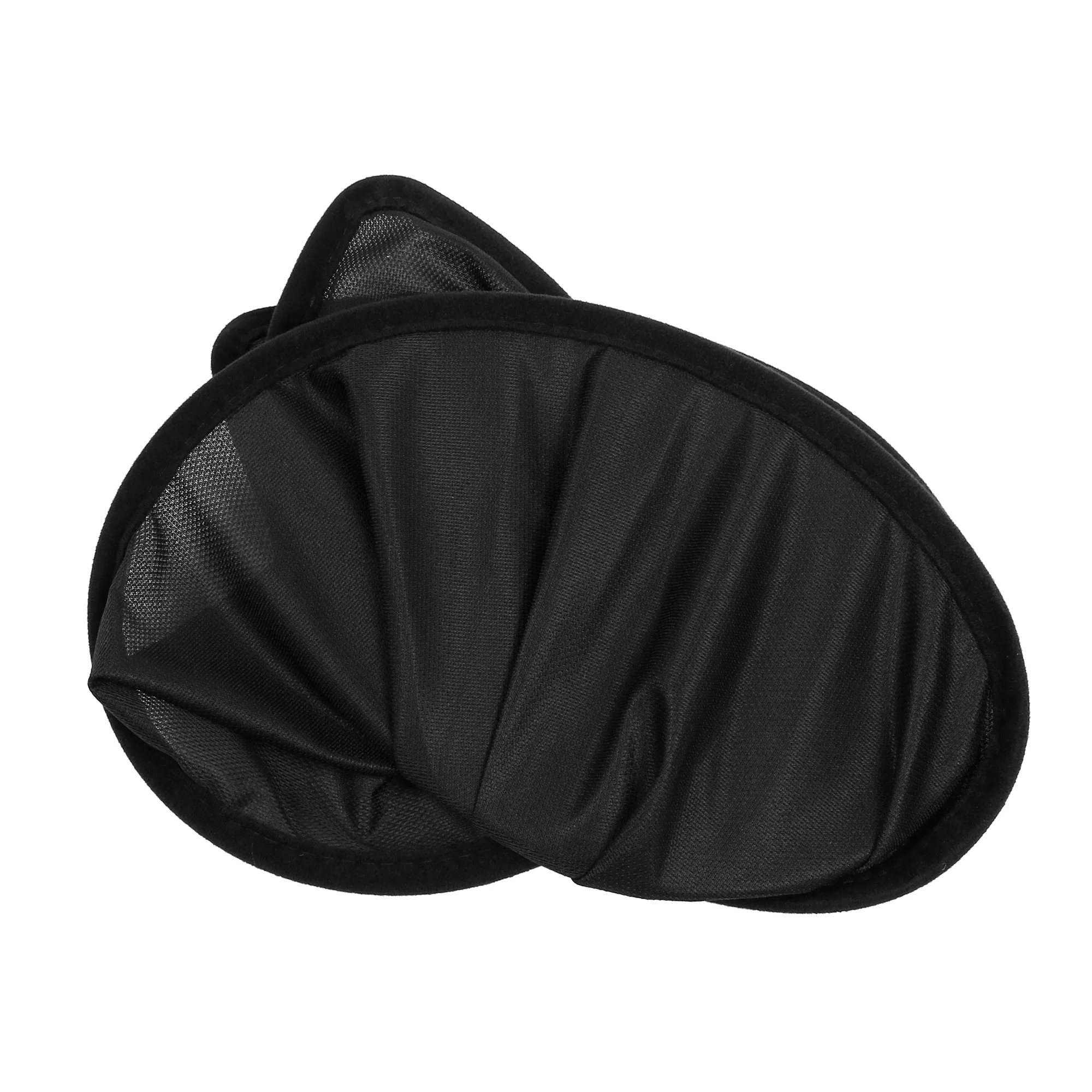 Unique Bargains 2 Pcs Black Glass Shade Cover Rear Side Window Sun Shade Net Replacement for Tesla Model X