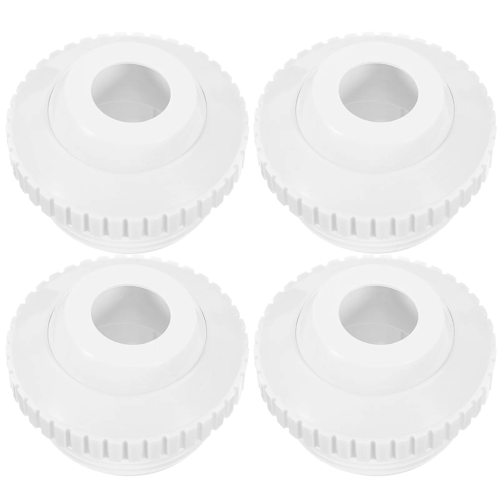 8 Pcs Pool Massage Swimming Supplies Spa Spiral Inflatable White Plastic