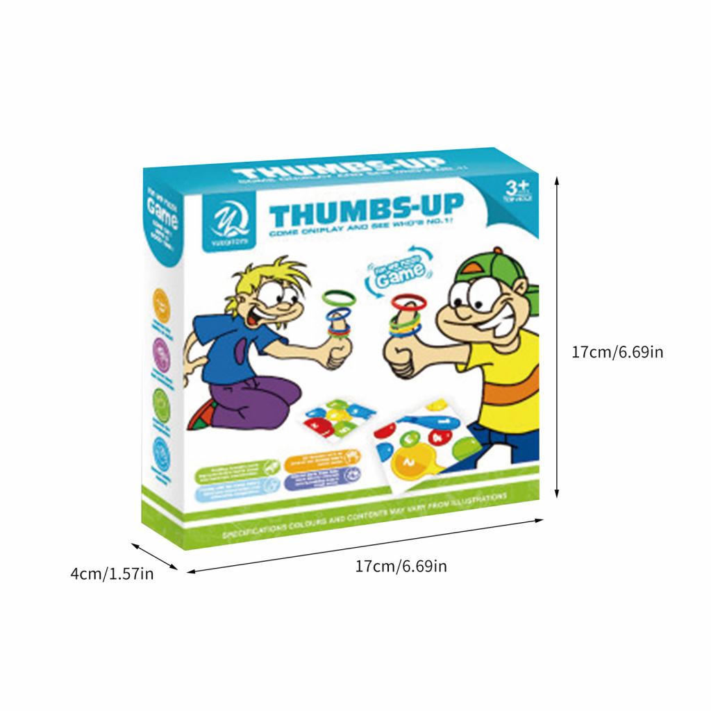 Kayannuo Toys Details Up Thumb Children's Early Education Parent Child Interactive Toys