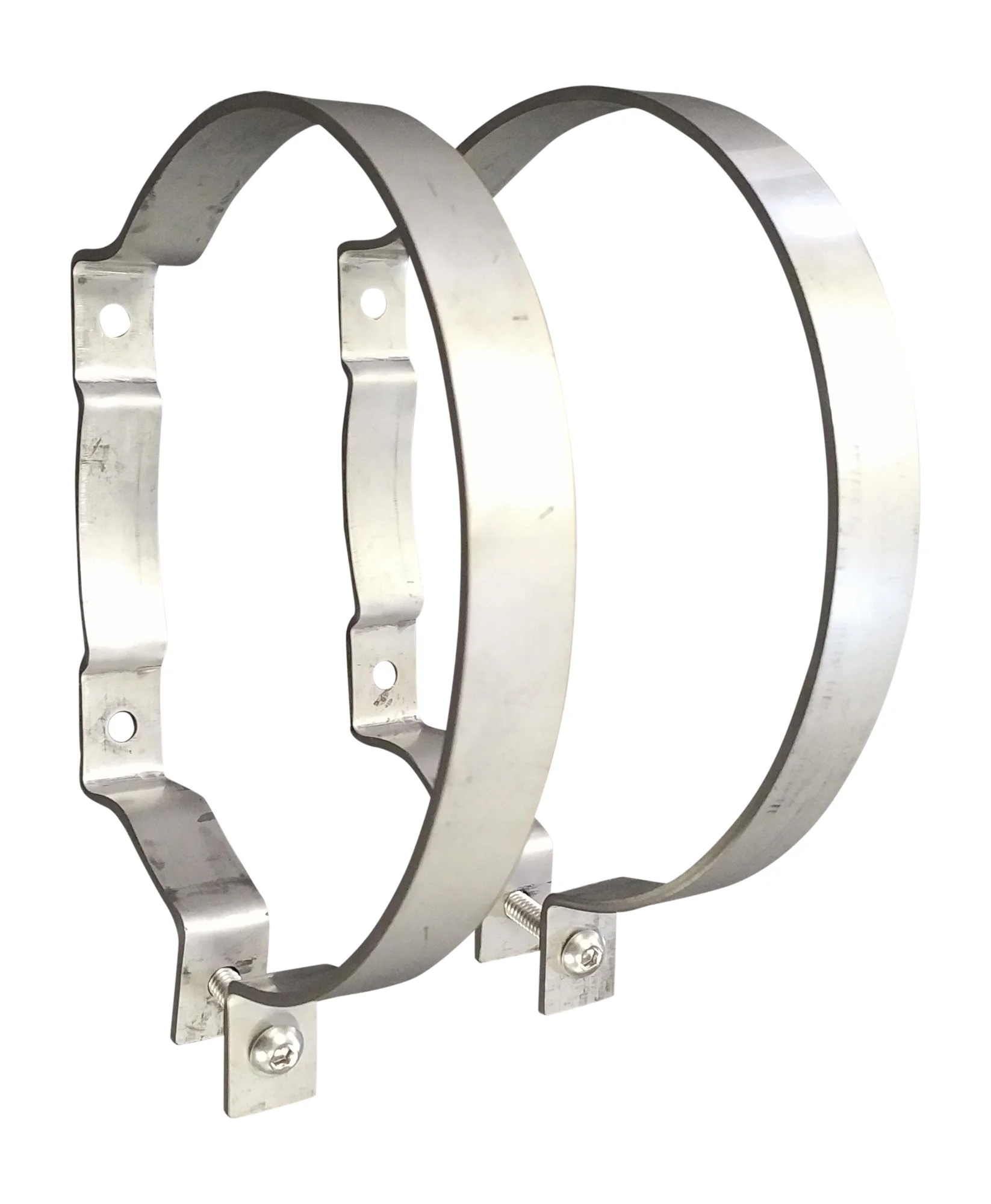 5.5 Gallon 8x26 Aluminum Water Storage Tank - Dog Box - Stock Trailer - Camping