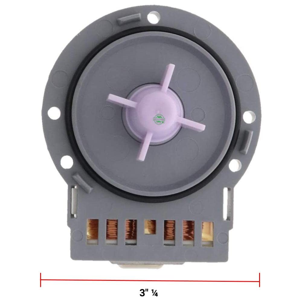 GLOB PRO SOLUTIONS AP5620091 PS3652448 EAP3652448 PD00001786 CKD1920 Washer Circulation Pump Motor 3