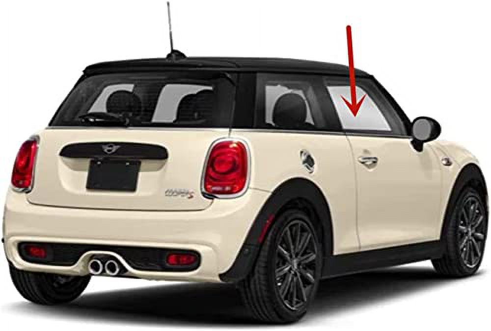 Passenger Right Side Door Window Door Glass Compatible with Mini Cooper 2 Door Convertible 2016-2022 Models / Cooper Hardtop 2 Door Hatchback 2014-2022 Models